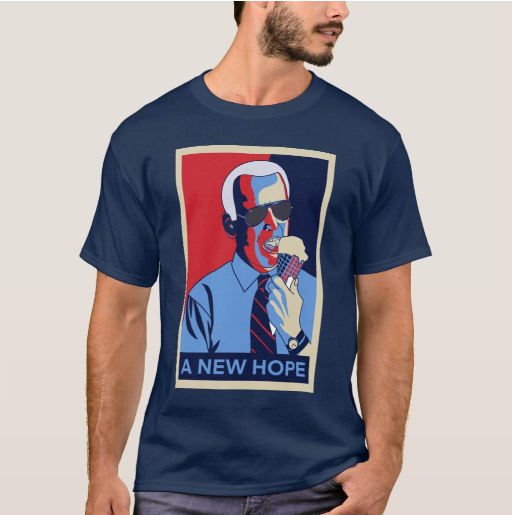 Joe Biden Eating Ice Cream T-Shirt