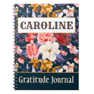 Floral Gratitude Journal