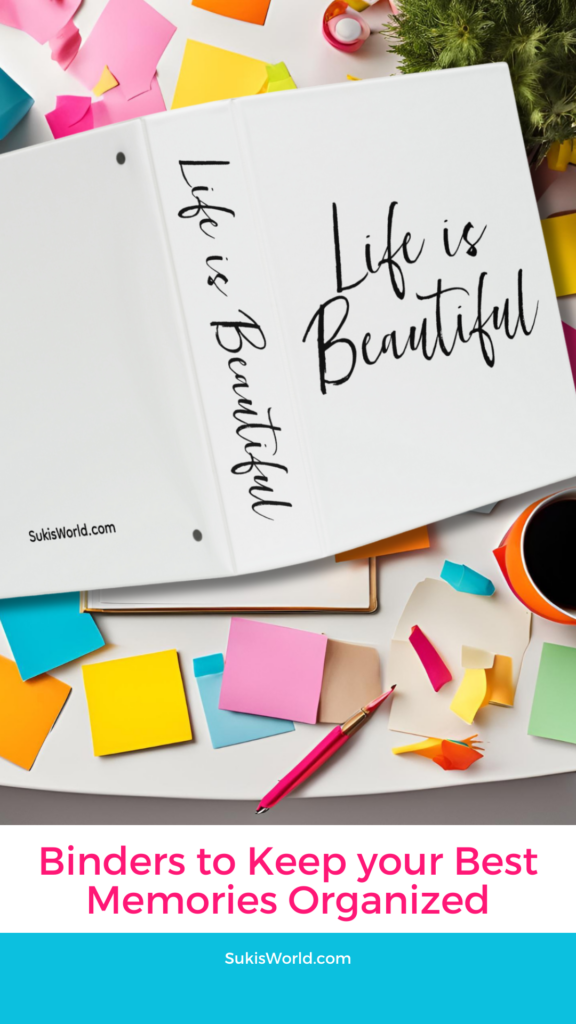 Life is Beautiful How Our Perspective Shapes Our World - Binder available at SukisWorld.com