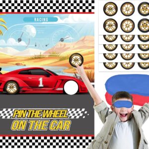 Pin The Wheels On The Car Games