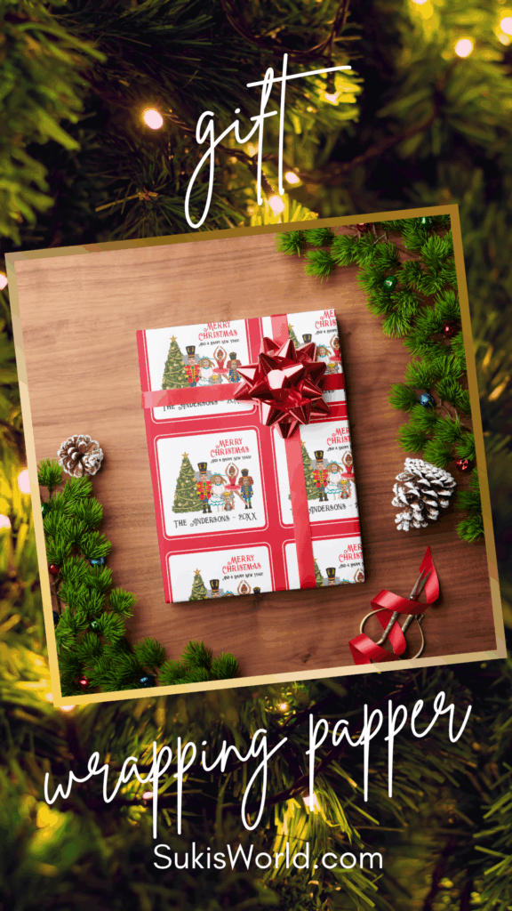 Nutcracker - Christmas Gift Wrapping Supplies - SukisWorld.com