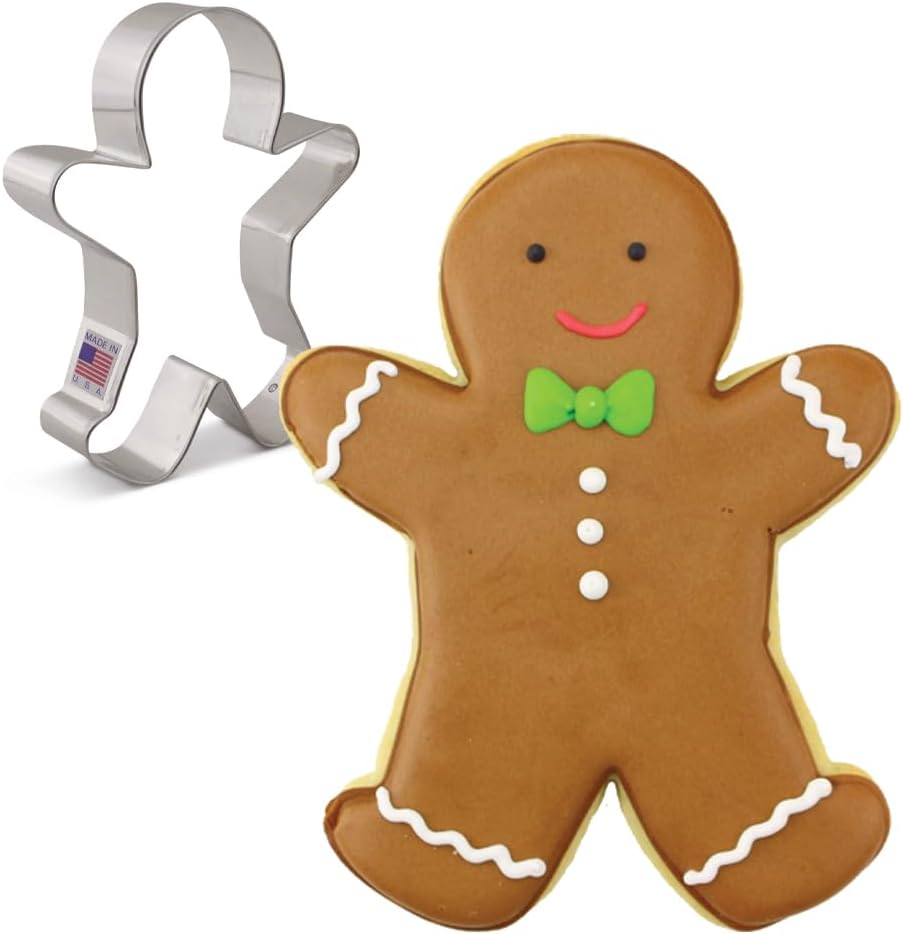 Happy Gingerbread Man Cookie Cutter