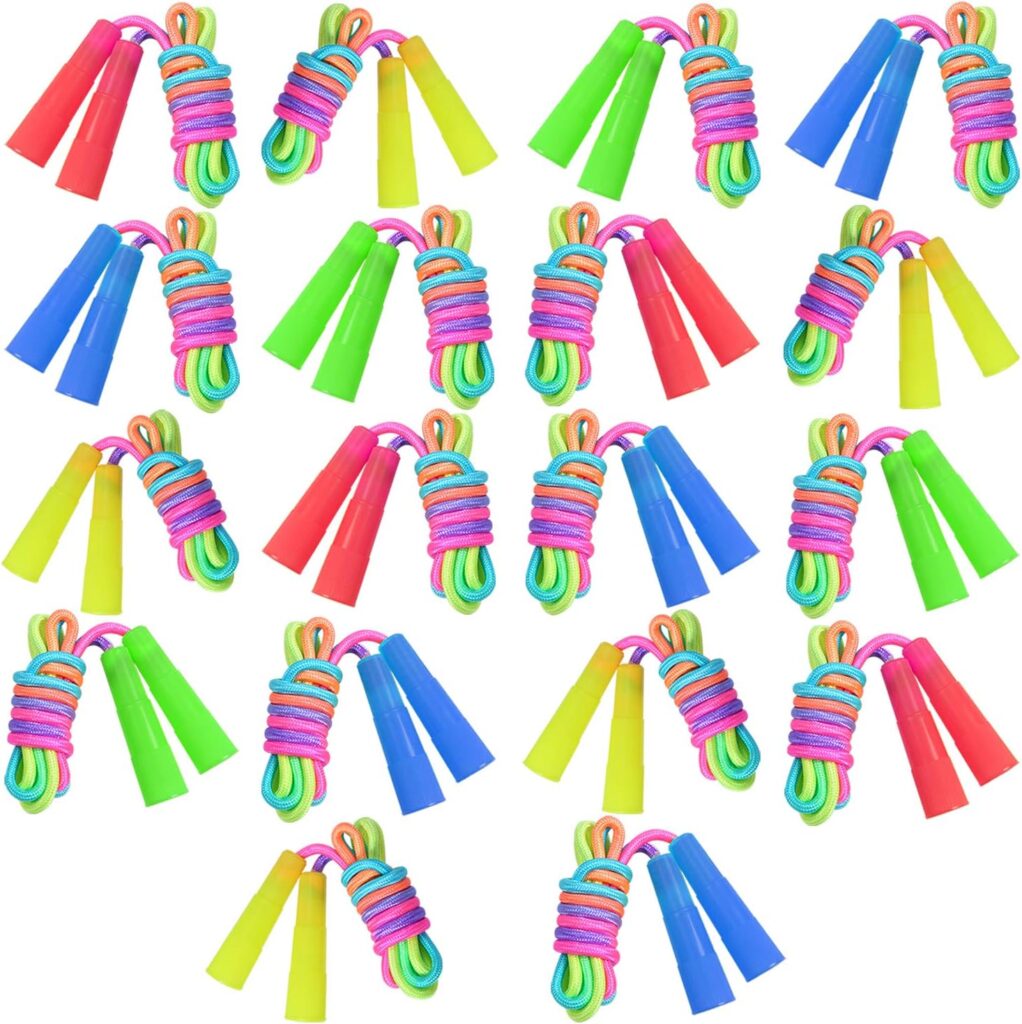 18-Pack-Kids-Rainbow-Jump-Rope-Set-Jumping-Ropes-Skipping-Ropes-for-Kids-Outdoor-Fun-Party-Favors