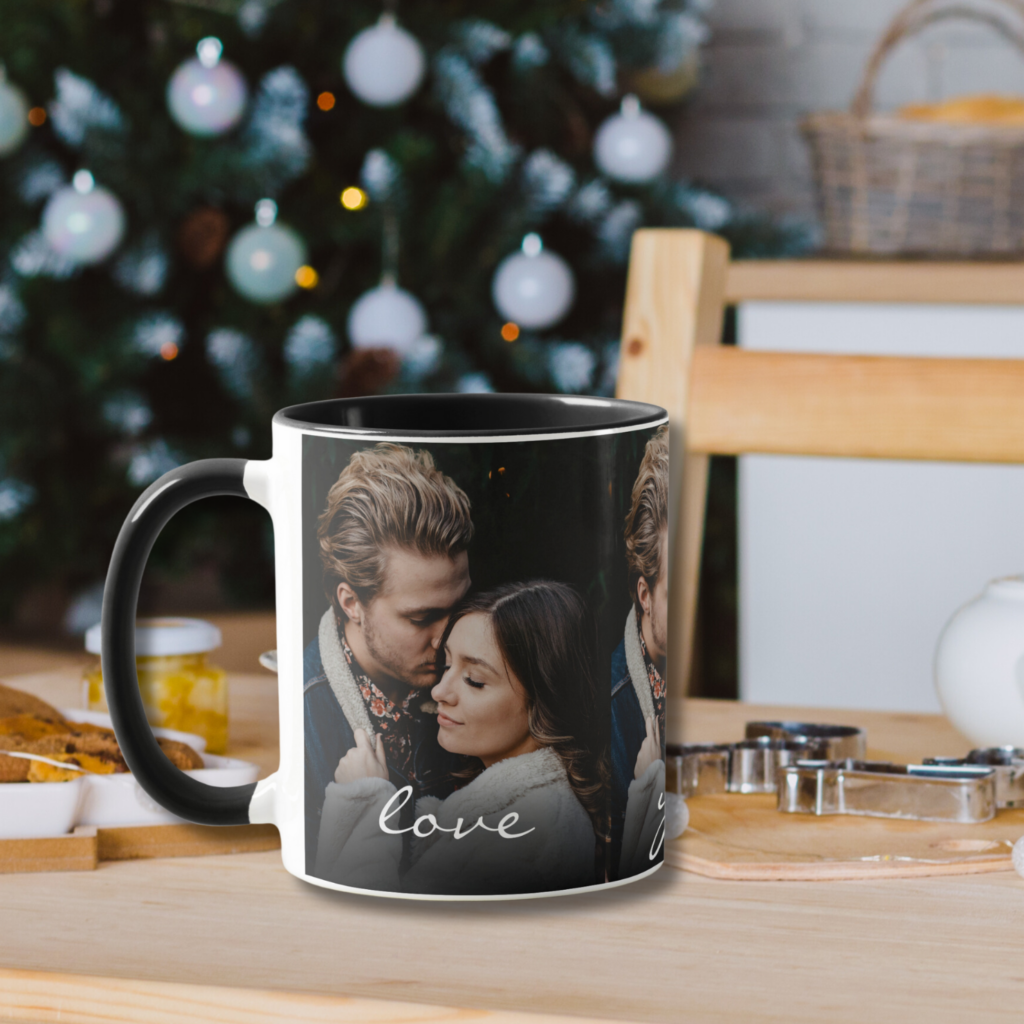 Custom the perfect Valentines day gift. Love You Always Photo Mug