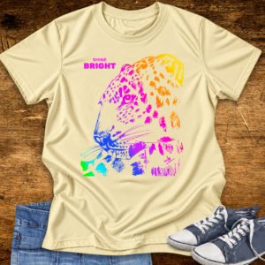 Shine Bright Leopard Tee